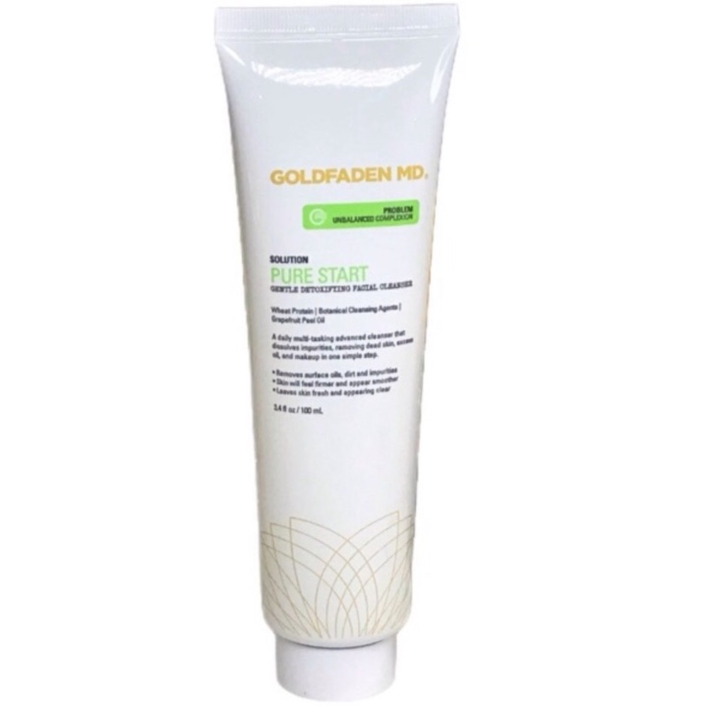 Goldfaden MD Pure Start Gentle Detoxifying Facial Cleanser FULL SIZE 100ml *NEW